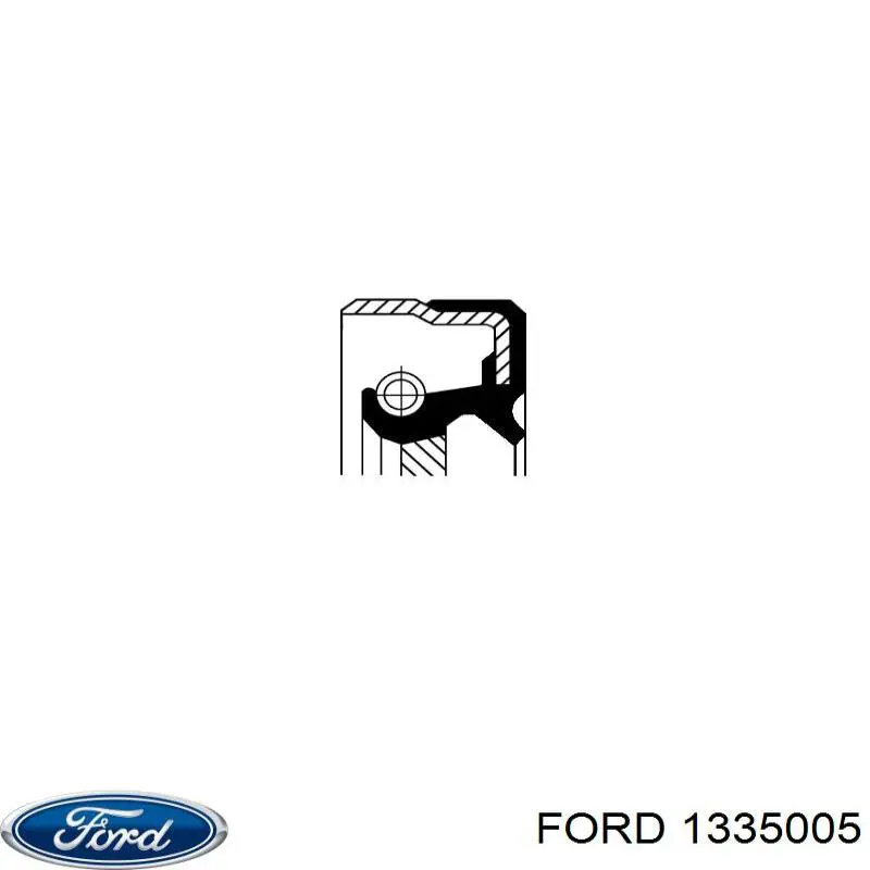 Трос переключения передач, селектора 1335005 Ford