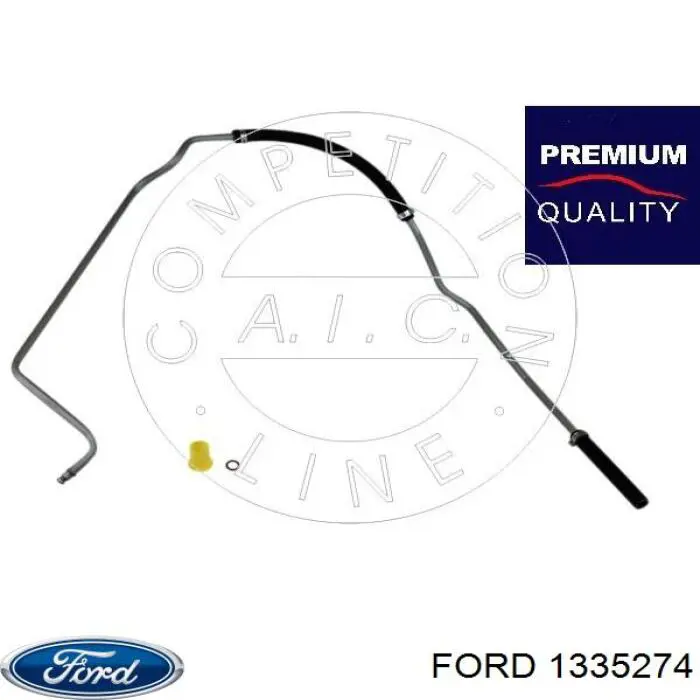 1312907 Ford Патрубок ГУР высокого давления