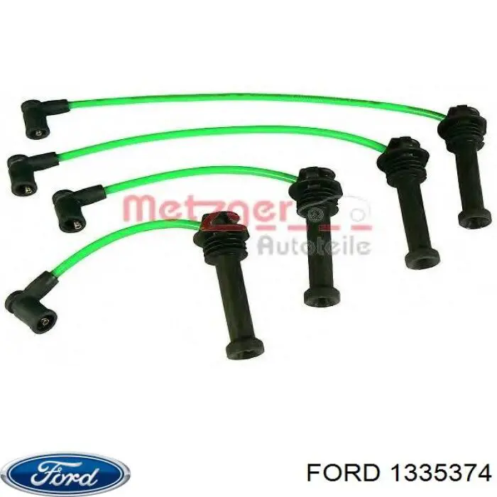 1335374 Ford fios de alta voltagem, kit