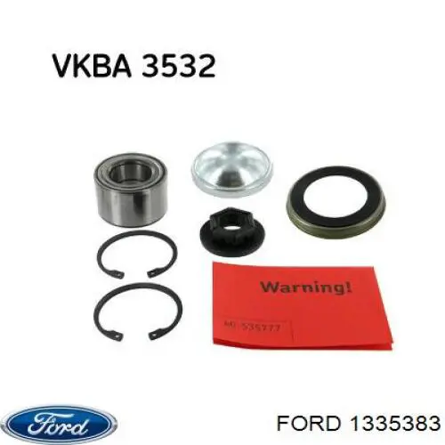 Подшипники задней ступицы Ford 1335383 цена, от 16.46 USD