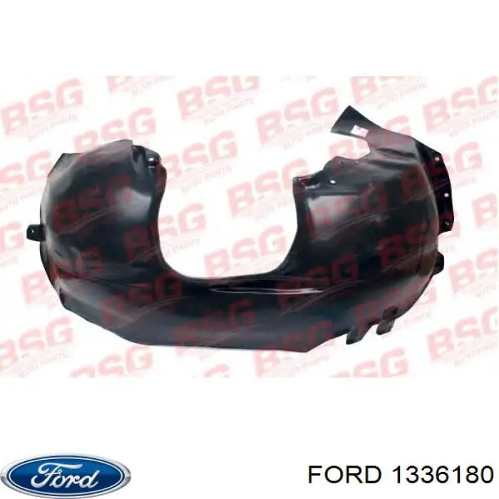 Правый подкрылок переднего крыла Ford 1336180 цена, от 18.54 USD