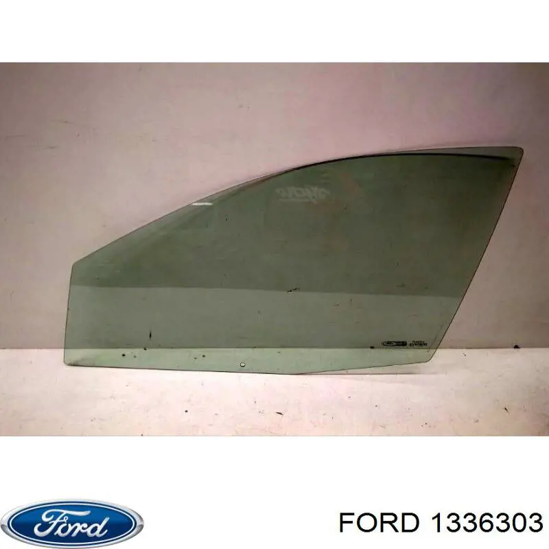 1336303 Ford стекло двери передней левой