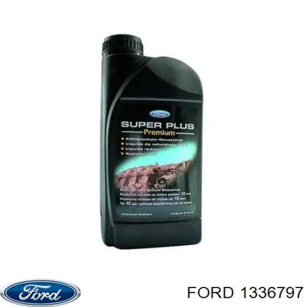 Антифриз Ford Super Plus Premium розовый -37 °C 1л (1336797)