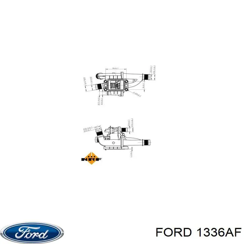 Корпус термостата 1336AF Ford