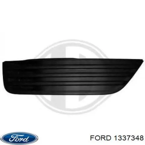 1337348 Ford tampão (grelha das luzes de nevoeiro do pára-choque dianteiro direito)