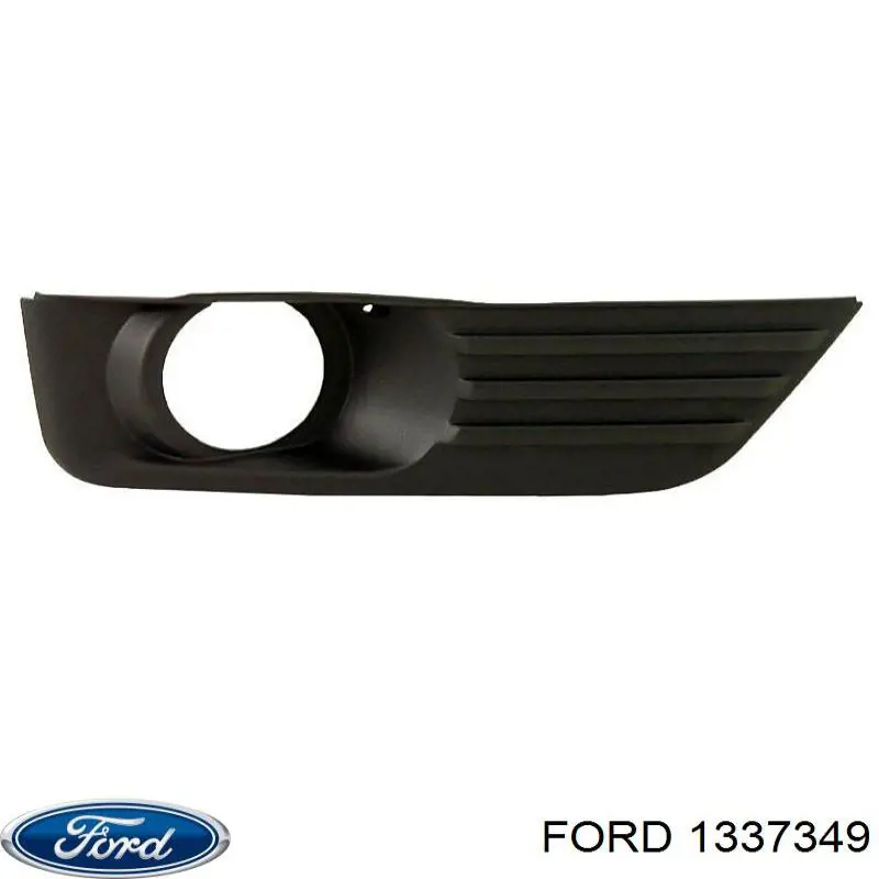 Заглушка ПТФ бампера переднего левая Ford 1317822 цена, от 3.05 USD