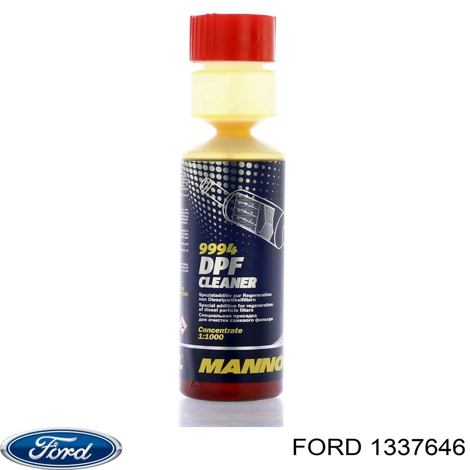 Жидкость для чистки сажекоптевых фильтров 1337646 Ford