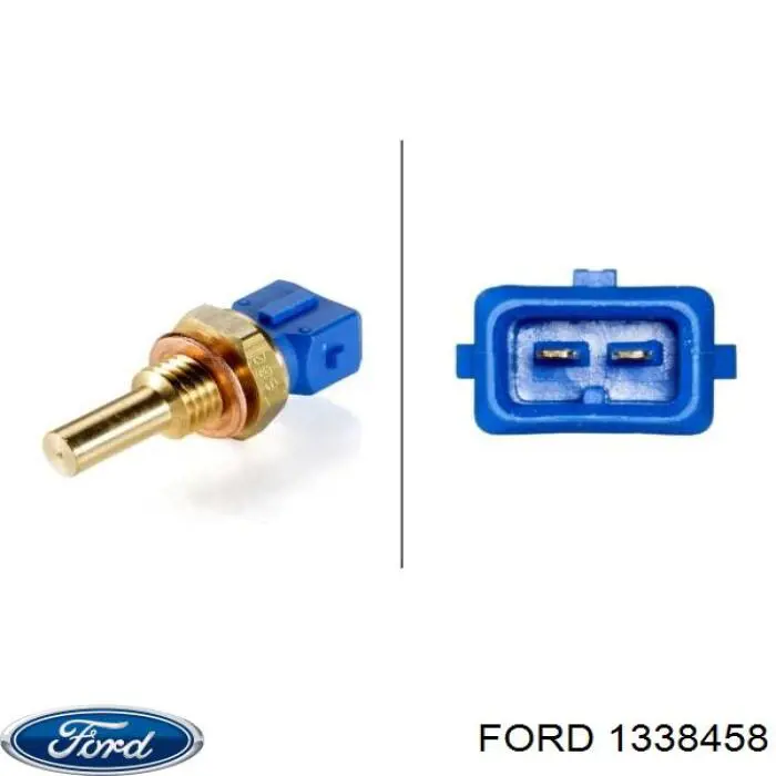 1338458 Ford датчик температуры охлаждающей жидкости