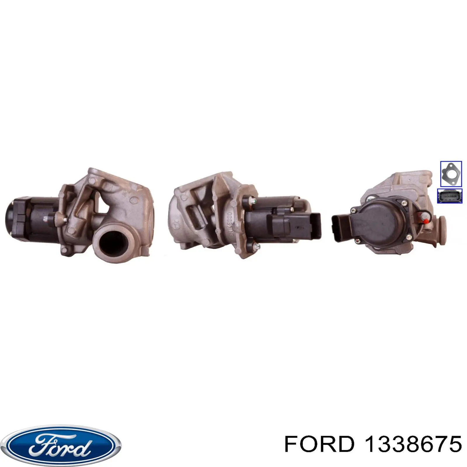 Клапан EGR, рециркуляции газов Ford 1338675