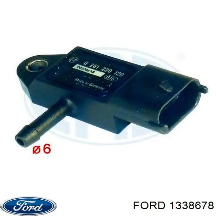 1338678 Ford датчик давления во впускном коллекторе, map