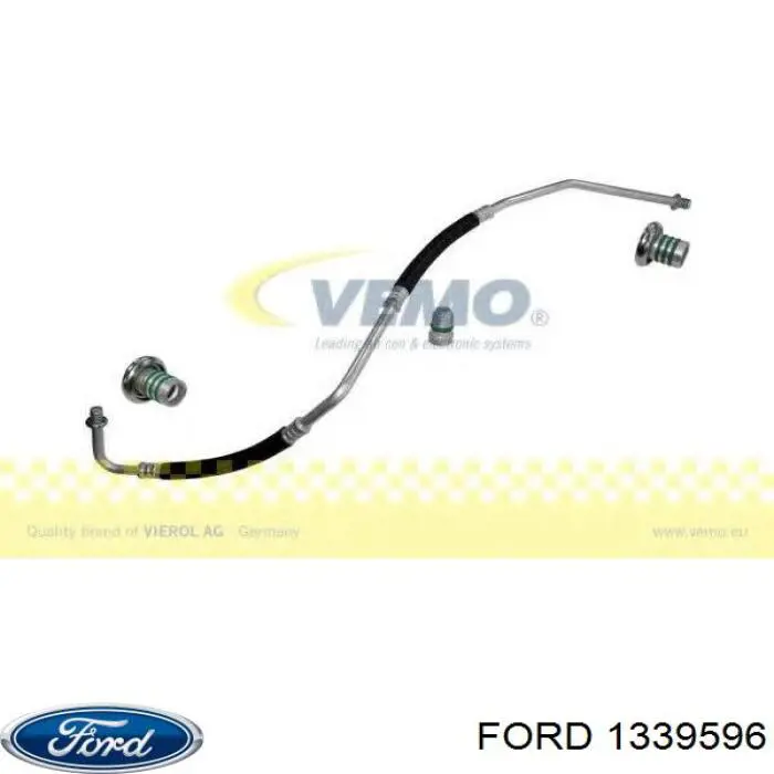 1339596 Ford mangueira de aparelho de ar condicionado, desde o compressor até o radiador