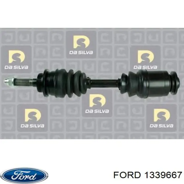 1328616 Ford semieixo (acionador dianteiro)