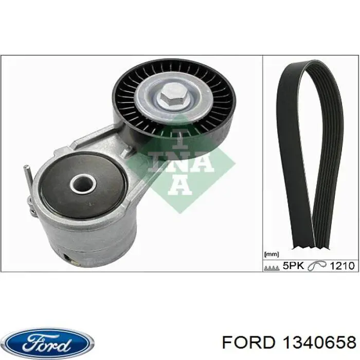 Решетка вентиляции салона на "торпедо" 1677036 Ford