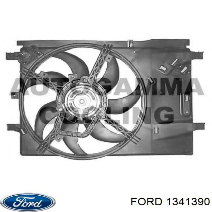 Накладка левого бокового зеркала Ford 1341390 цена, от 6.14 USD