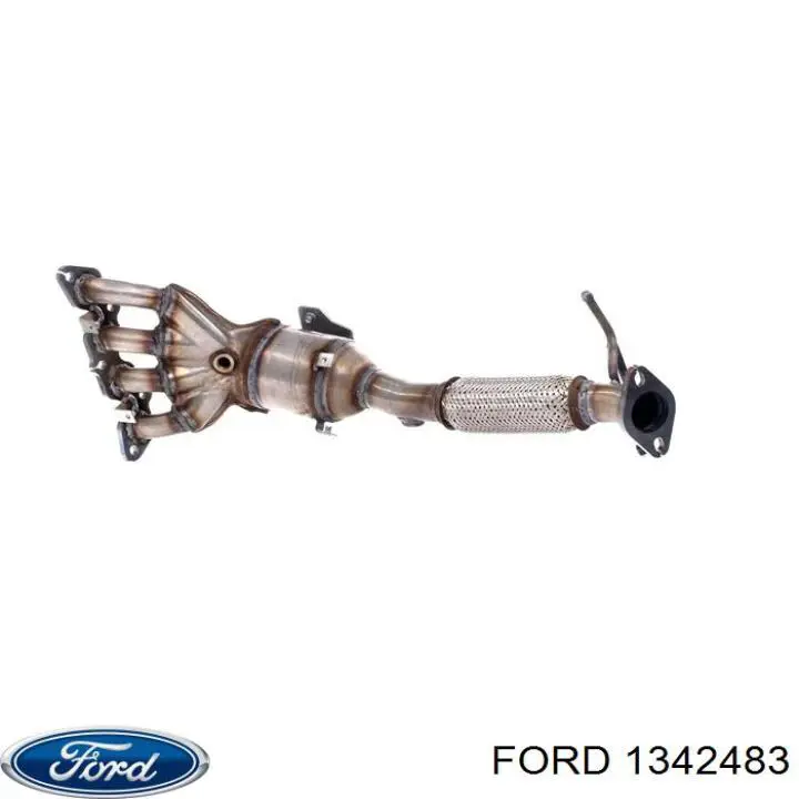 Купить 1342483 Ford Преобразователь отработавших газов