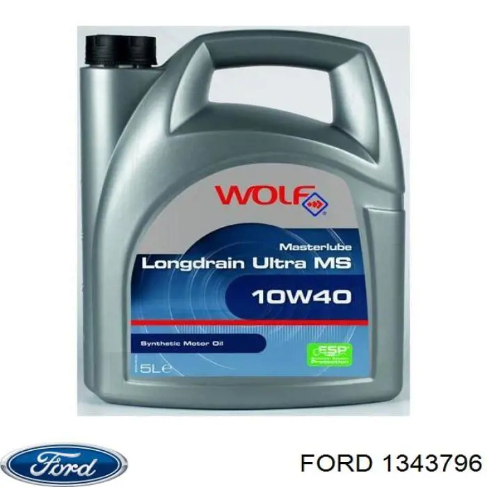 Моторное масло Ford Formula F 5W-30 Синтетическое 5л (1343796)