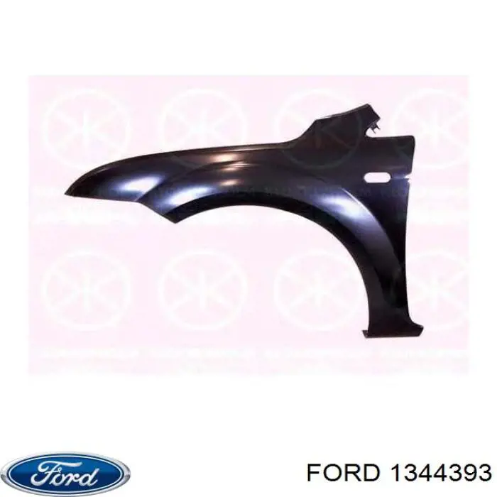 1344393 Ford pára-lama dianteiro direito
