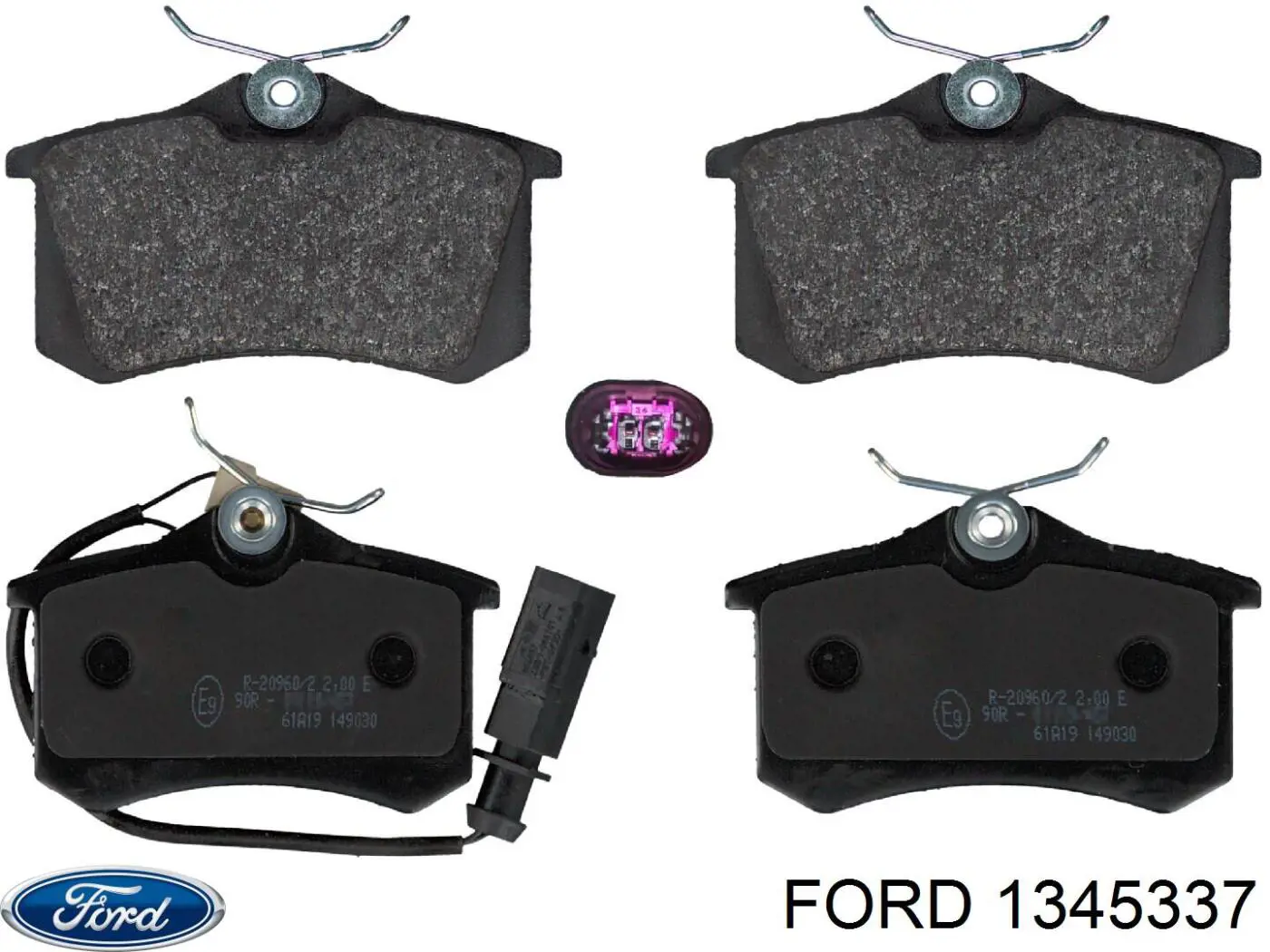 Колодки дисковые  Ford 1345337 цена, от 21.51 USD