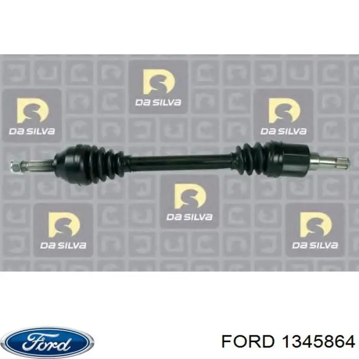 Купить 1345864 Ford Привод в сборе левый