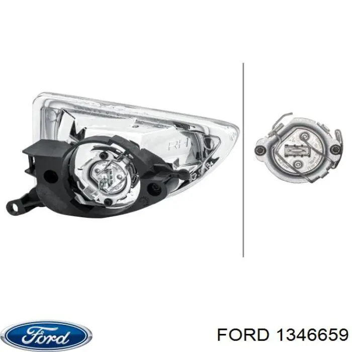 Фара противотуманная, правая Ford 1346659 цена, от 13.14 USD
