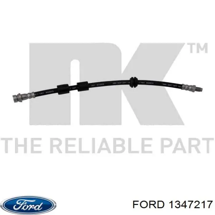 1347217 Ford Гибкая тормозная трубка передняя