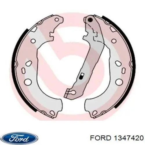 Задние барабанные колодки 1347420 Ford