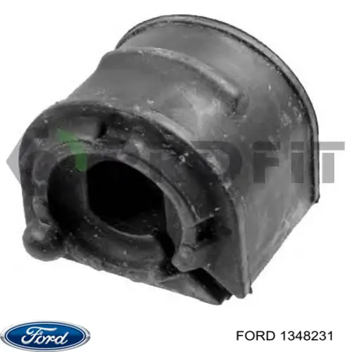 1348231 Ford Разрезная втулка стабилизатора