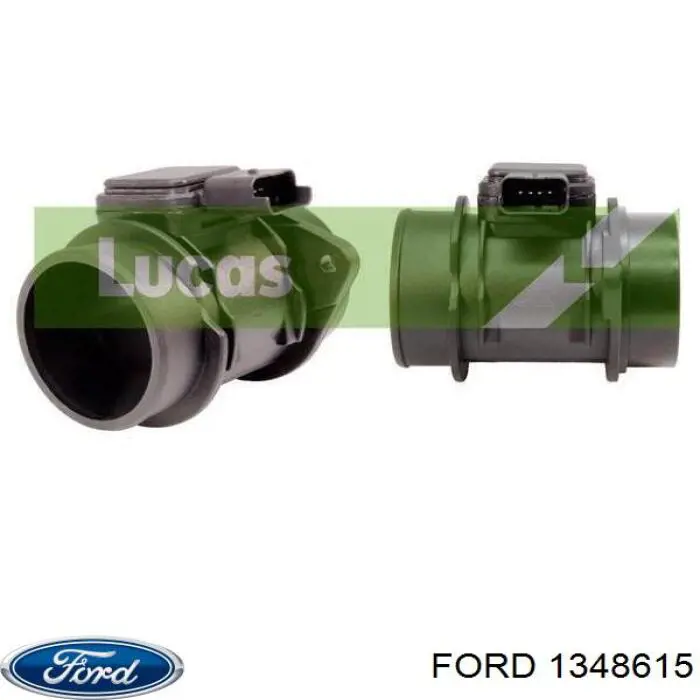 Расходомер воздуха Ford 1348615