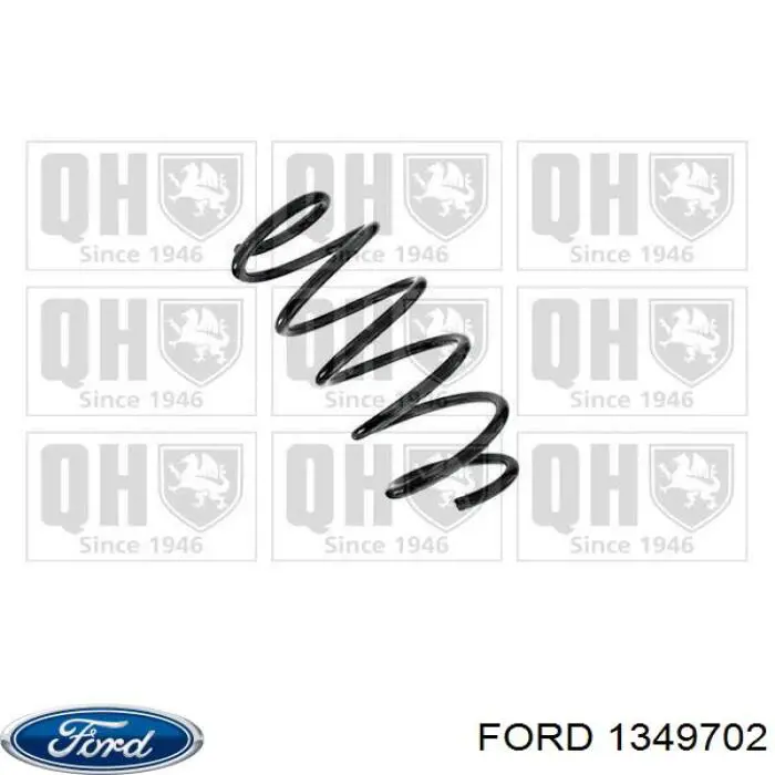 Пружина амортизатора передняя Ford 1349702 цена, от 31.69 USD