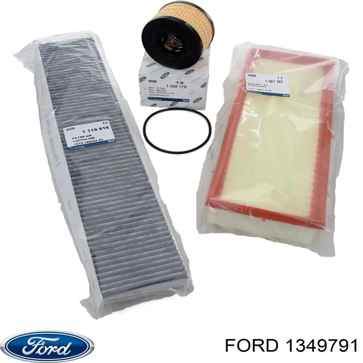 Купить 1349791 Ford Фильтр салона угольный