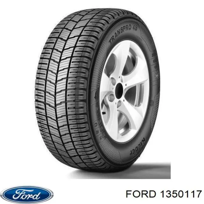 1350117 Ford Подкрылок крыла переднего левый