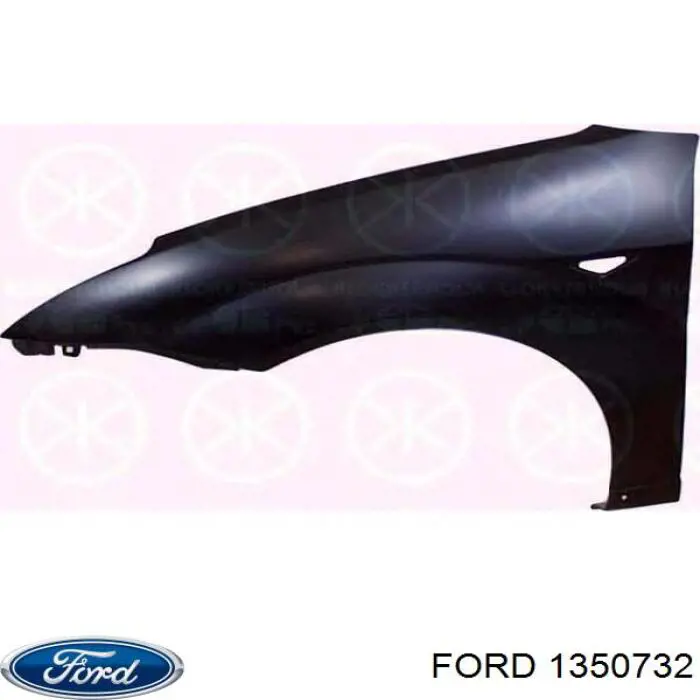 Крыло переднее левое Ford 1350732 цена, от 41.03 USD
