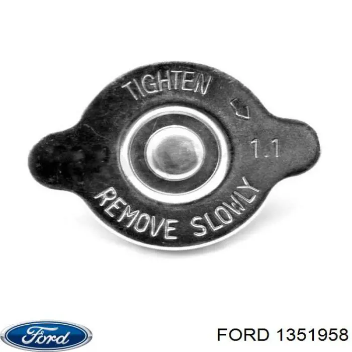 1351958 Ford крышка (пробка радиатора)