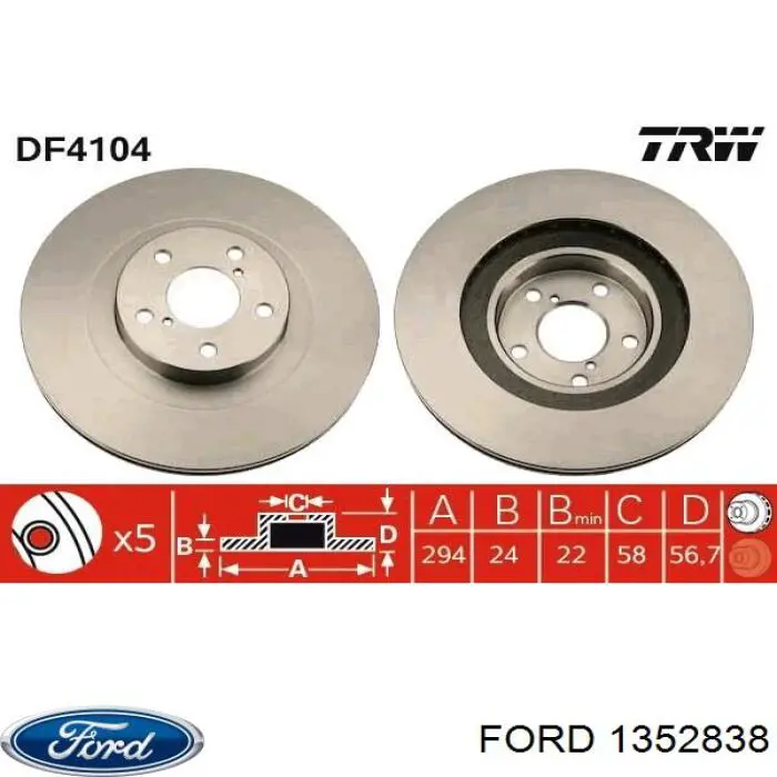 Consola do gerador para Ford Focus (DAW)