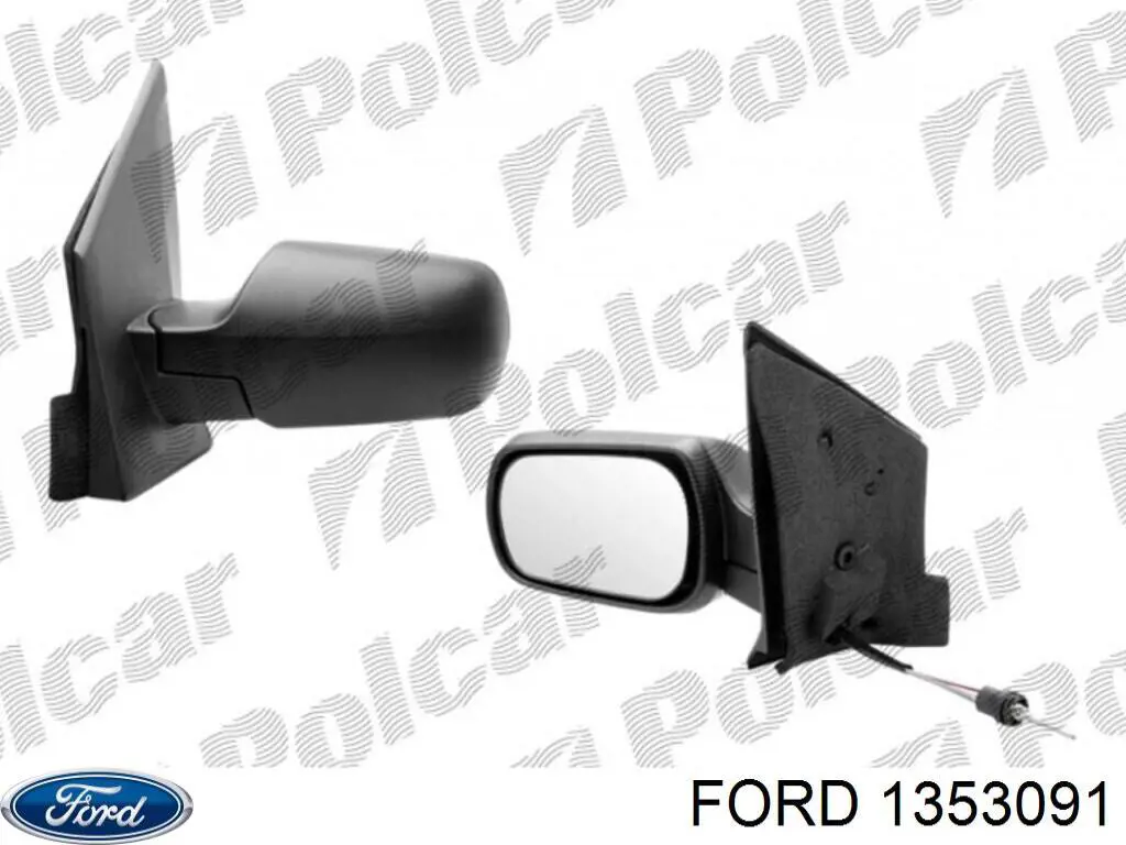 Левое боковое зеркало 2802001 Ford