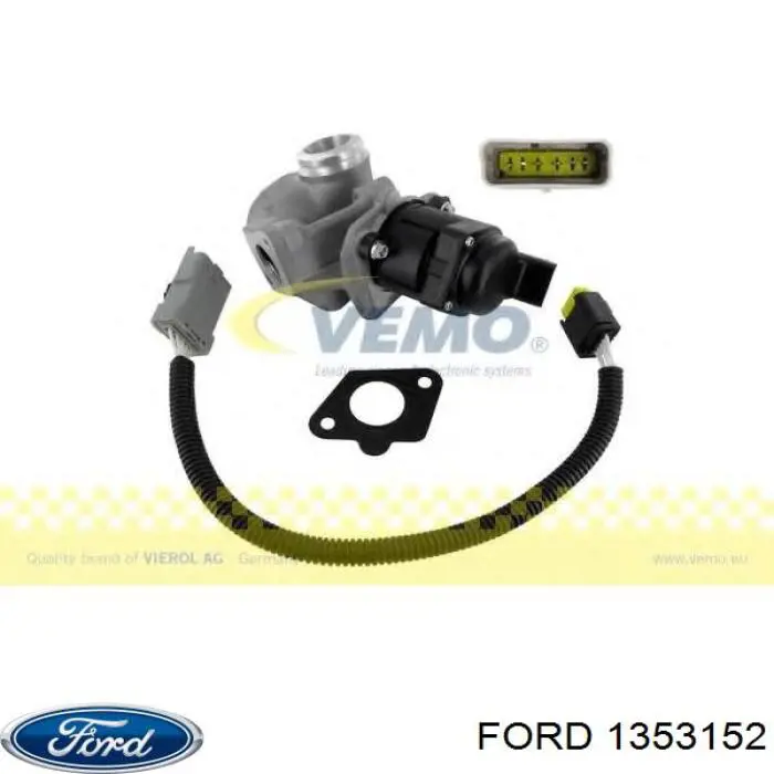 Клапан EGR, рециркуляции газов Ford 1353152