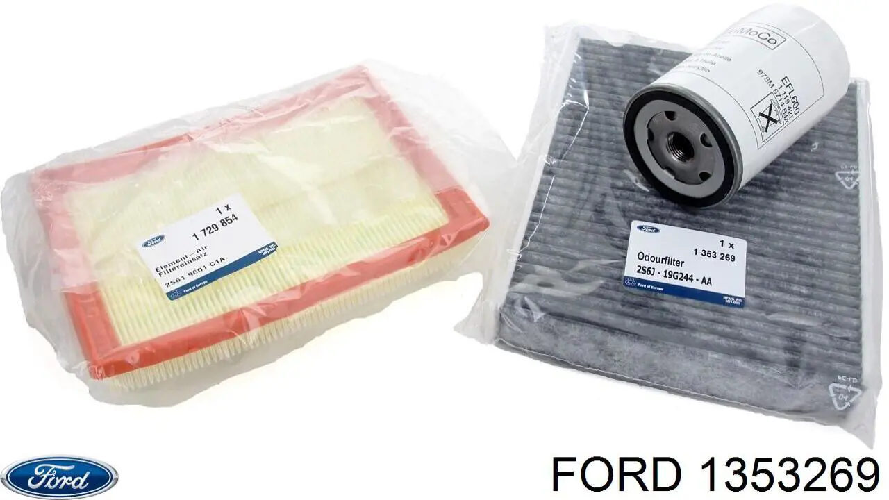 1353269 Ford Внутрисалонный фильтр