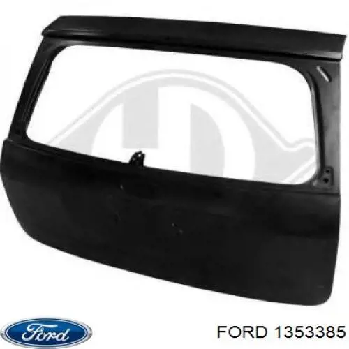 Porta traseira (3ª/5ª porta-malas (tampa de alcapão) para Ford Focus (DAW)
