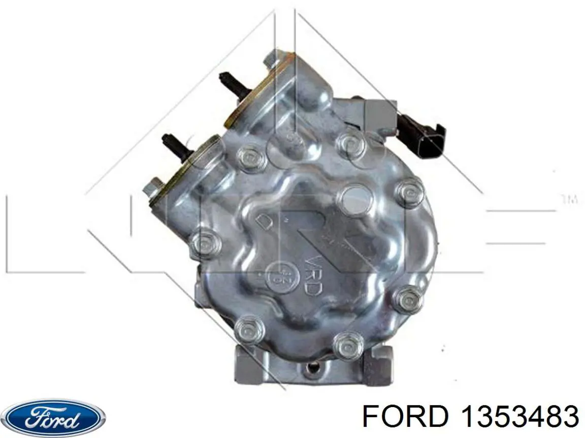 Компрессор системы кондиционирования Ford 1353483 цена, от 112.74 USD