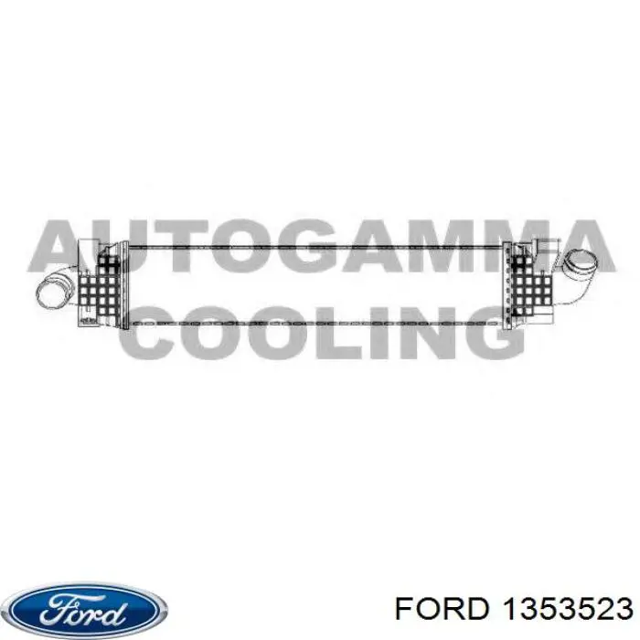 Система охлаждения наддувочного воздуха Ford 1353523 цена, от 43.33 USD