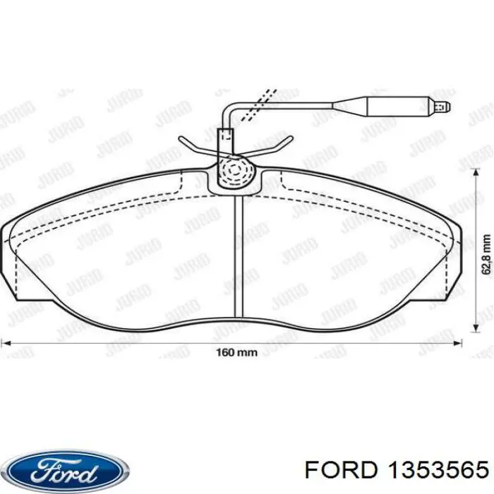 1335320 Ford Электробензонасос