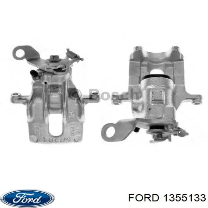 1355133 Ford Тормозной суппорт задний левый