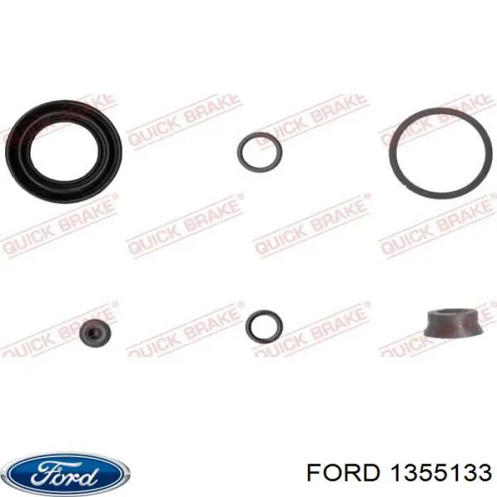 Купить 1355133 Ford Суппорт задний левый