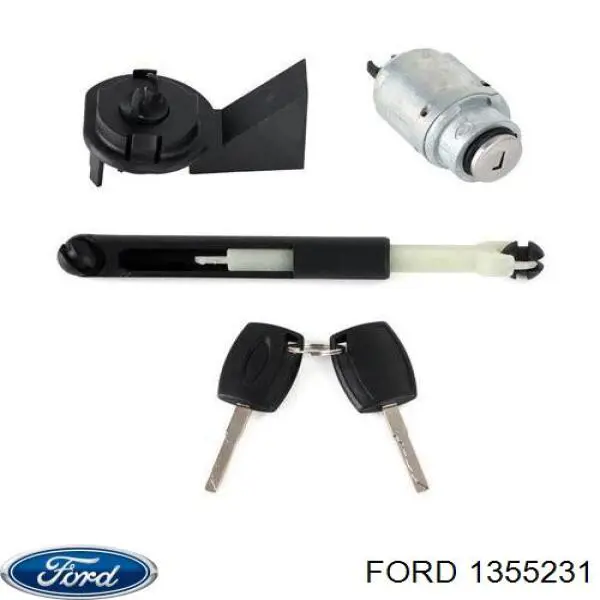 1355231 FORD Cilindro de la cerradura de una capota original y equivalente