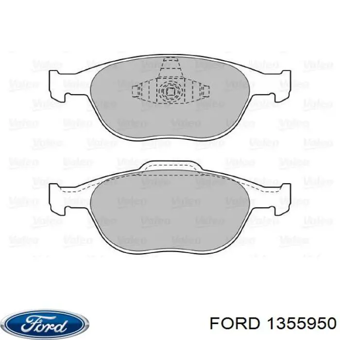 Колодки Ford 1355950 цена, от 25.26 USD