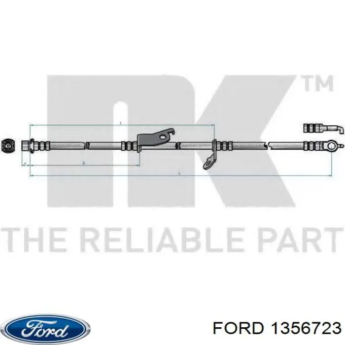 Tampão da porca de fixação do braço de limpador de pára-brisa traseiro para Ford Connect (TC7)