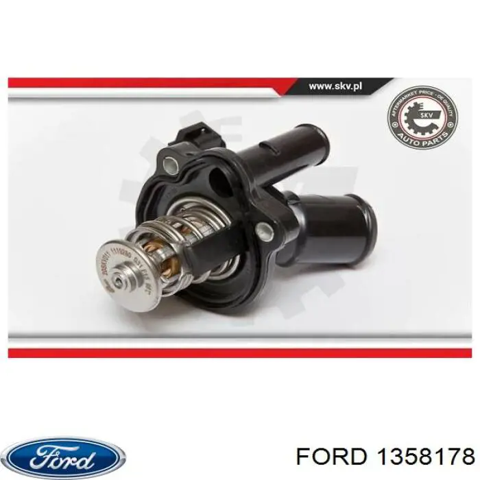 Термостат в корпусе Ford 1358178 цена, от 46.78 USD