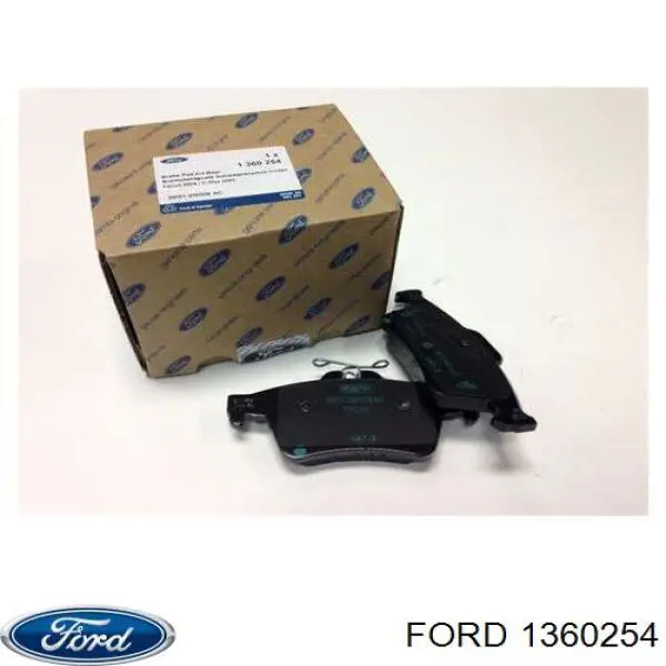 1360254 Ford Колодки тормозные дисковые комплект