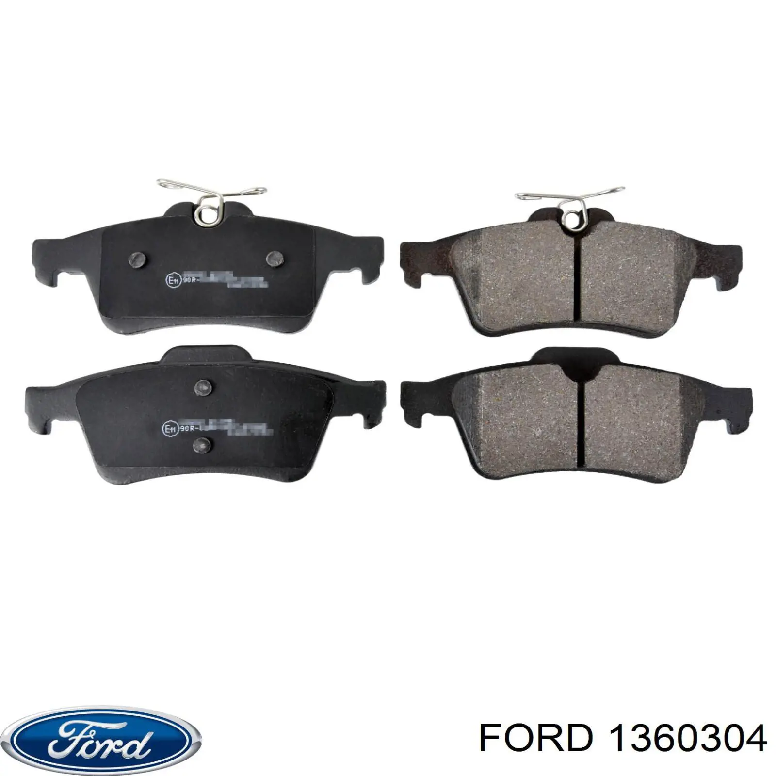 Задние дисковые колодки Ford 1360304
