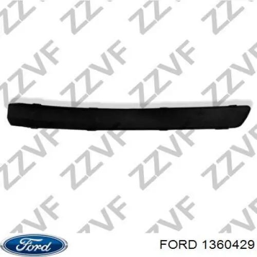 Moldura direita do pára-choque traseiro para Ford Focus (DA)